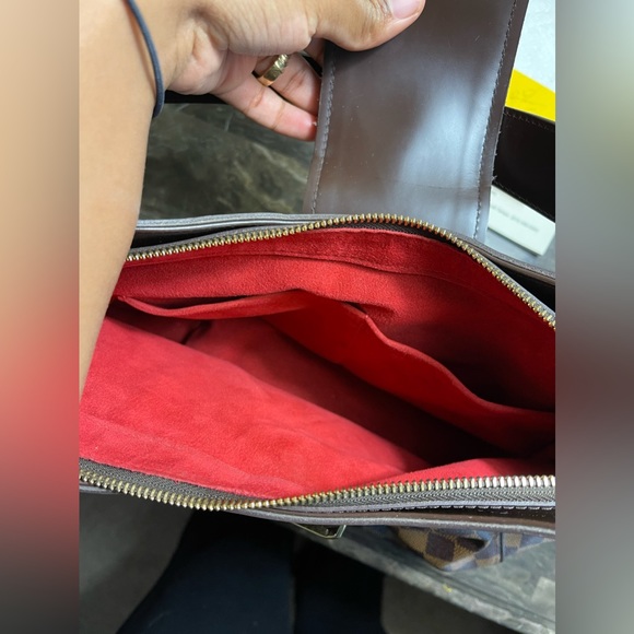 Authentic Louis Vuitton Ebene Damier Sistema Hobo Shoulder Bag - Picture 9 of 11